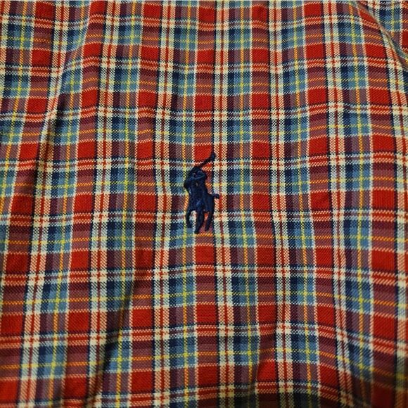 RALPH LAUREN Mens Plaid Cotton Button Down Shirt - Size Large - Picture 5 of 7